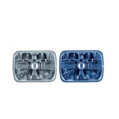 7 INCH LAMP WHITE BLUE