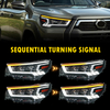 Wholesales 2021 Head Lamp Compatible for Toyota Hilux REVO Low Configuration Hilux ROCCO High Configuration Headlight