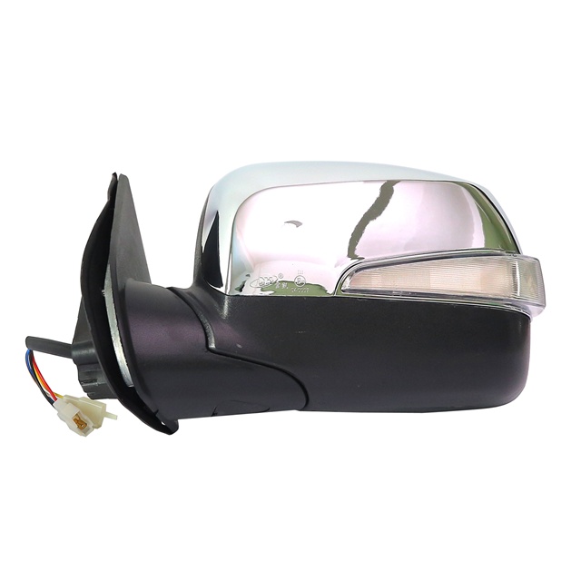 CHROMEL AND ELECTRICAL MIRROR WITH LONG LAMP FOR ISUZU DMAX'2008-2012